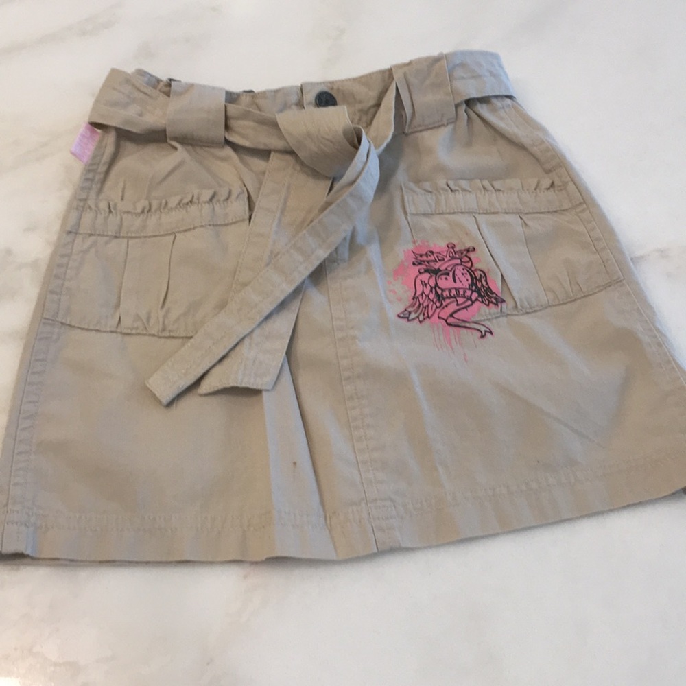 Wild Mango Girls Khaki Skirt-Size 6 Years